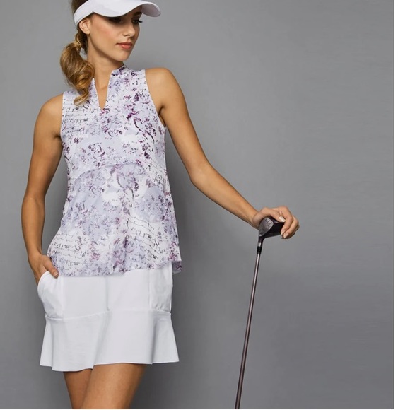 Like new Denise Cronwall rhapsody golf dress - Picture 5 of 13